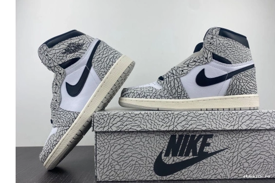 Jordan DZ5485-052 DZ5485-052 Cement White Retro High 1 OG 0224